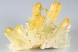 Pristine, 3" Mango Quartz Crystal Cluster - Cabiche, Colombia - #188366-2